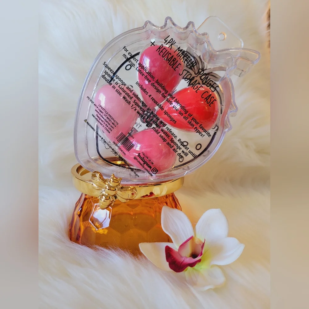 💕💕TRUE BEAUTY 4 PACK MAKE-UP SPONGES💕💕